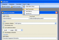 CV Sender screenshot